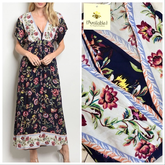 Wildflower Boho Prairie Maxi - Picture 7 of 8